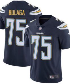 Nike Los Angeles Chargers #75 Bryan Bulaga Navy Blue Team Color Men's Stitched NFL Vapor Untouchable Limited Jersey Men's