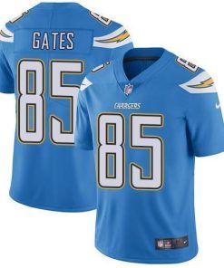 Nike Los Angeles Chargers #85 Antonio Gates Electric Blue Alternate Men's Stitched NFL Vapor Untouchable Limited Jersey Men's
