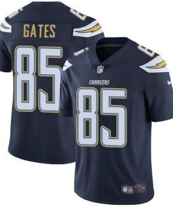 Nike Los Angeles Chargers #85 Antonio Gates Navy Blue Team Color Men's Stitched NFL Vapor Untouchable Limited Jersey Men's