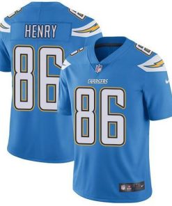Nike Los Angeles Chargers #86 Hunter Henry Electric Blue Alternate Men's Stitched NFL Vapor Untouchable Limited Jersey Men's