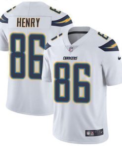 Nike Los Angeles Chargers #86 Hunter Henry White Men's Stitched NFL Vapor Untouchable Limited Jersey Men's