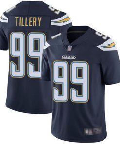 Nike Los Angeles Chargers #99 Jerry Tillery Navy Blue Team Color Men's Stitched NFL Vapor Untouchable Limited Jersey Men's