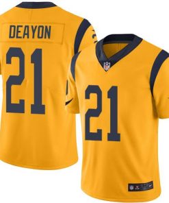 Nike Los Angeles Rams #21 Donte Deayon Gold Men's Stitched NFL Limited Rush Jersey Men's