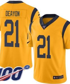Nike Los Angeles Rams #21 Donte Deayon Gold Men's Stitched NFL Limited Rush 100th Season Jersey Men's