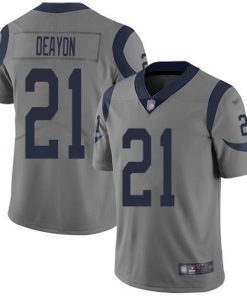 Nike Los Angeles Rams #21 Donte Deayon Gray Men's Stitched NFL Limited Inverted Legend Jersey Men's