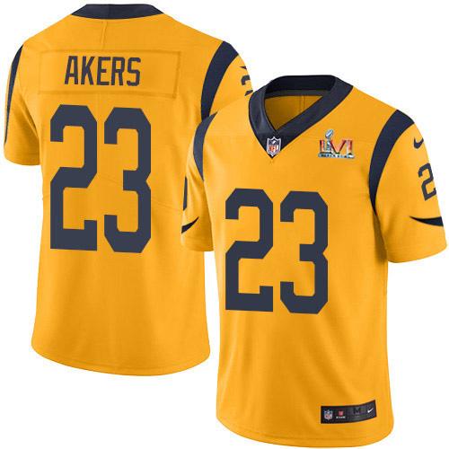 Nike20Los20Angeles20Rams202320Cam20Akers20Gold20Super20Bowl20LVI20Patch2020Stitched20NFL20Limited20Rush20.jpg