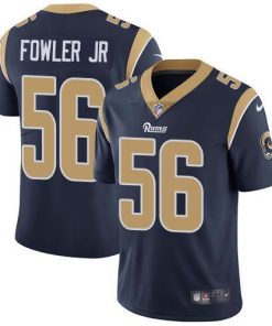 Nike Los Angeles Rams #56 Dante Fowler Jr Navy Blue Team Color Men's Stitched NFL Vapor Untouchable Limited Jersey Men's