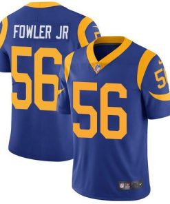 Nike Los Angeles Rams #56 Dante Fowler Jr Royal Blue Alternate Men's Stitched NFL Vapor Untouchable Limited Jersey Men's