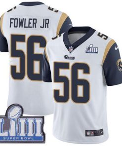 Nike Los Angeles Rams #56 Dante Fowler Jr White Super Bowl LIII Bound Men's Stitched NFL Vapor Untouchable Limited Jersey Men's