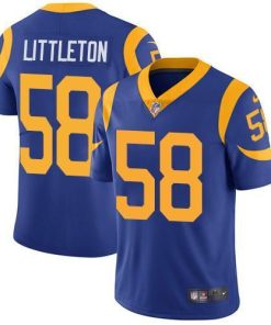 Nike Los Angeles Rams #58 Cory Littleton Royal Blue Alternate Men's Stitched NFL Vapor Untouchable Limited Jersey Men's