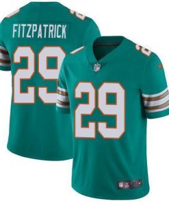 Nike Miami Dolphins #29 Minkah Fitzpatrick Aqua Green Alternate Men's Stitched NFL Vapor Untouchable Limited Jersey Men's