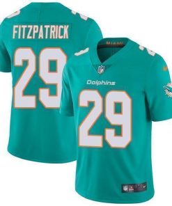 Nike Miami Dolphins #29 Minkah Fitzpatrick Aqua Green Team Color Men's Stitched NFL Vapor Untouchable Limited Jersey Men's