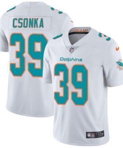 Nike Miami Dolphins #39 Larry Csonka White Men's Stitched NFL Vapor Untouchable Limited Jersey Men's