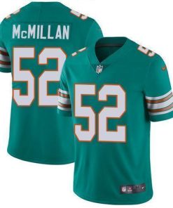Nike Miami Dolphins #52 Raekwon McMillan Aqua Green Alternate Men's Stitched NFL Vapor Untouchable Limited Jersey Men's