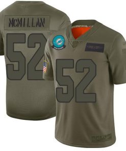 Nike Miami Dolphins #52 Raekwon McMillan Camo Men's Stitched NFL Limited 2019 Salute To Service Jersey Men's