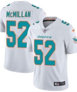 Nike Miami Dolphins #52 Raekwon McMillan White Men's Stitched NFL Vapor Untouchable Limited Jersey Men's