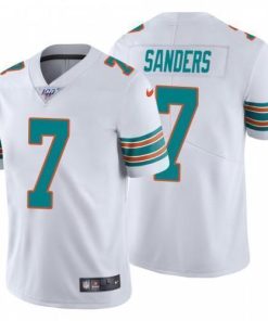 Nike Miami Dolphins #7 Jason Sanders White Alternate Men's Stitched NFL 100th Season Vapor Untouchable Limited Jersey Men's