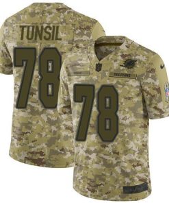 Nike Miami Dolphins #78 Laremy Tunsil Camo Men's Stitched NFL Limited 2018 Salute To Service Jersey Men's