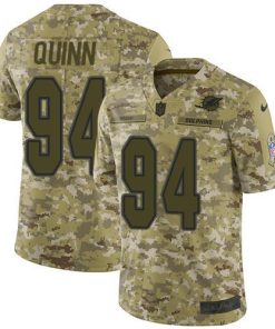 Nike Miami Dolphins #94 Robert Quinn Camo Men's Stitched NFL Limited 2018 Salute To Service Jersey Men's