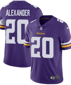 Nike Minnesota Vikings #20 Mackensie Alexander Purple Team Color Men's Stitched NFL Vapor Untouchable Limited Jersey Men's