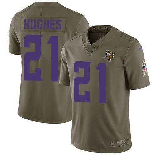 Nike20Minnesota20Vikings202120Mike20Hughes20Olive2020Stitched20NFL20Limited20201720Salute20To20Service20.jpg