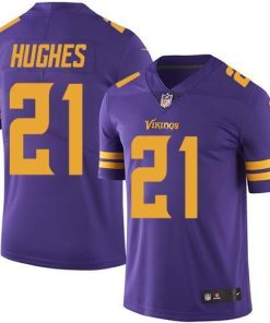 Nike Minnesota Vikings #21 Mike Hughes Purple Men's Stitched NFL Limited Rush Jersey Men's
