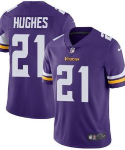 Nike Minnesota Vikings #21 Mike Hughes Purple Team Color Men's Stitched NFL Vapor Untouchable Limited Jersey Men's