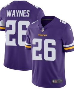 Nike Minnesota Vikings #26 Trae Waynes Purple Team Color Men's Stitched NFL Vapor Untouchable Limited Jersey Men's