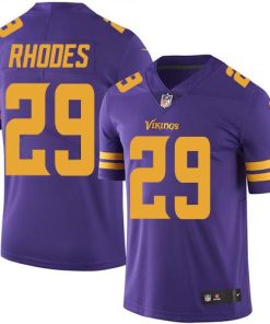 Nike Minnesota Vikings #29 Xavier Rhodes Purple Men's Stitched NFL Limited Rush Jersey Men's