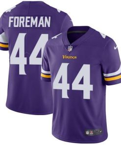 Nike Minnesota Vikings #44 Chuck Foreman Purple Team Color Men's Stitched NFL Vapor Untouchable Limited Jersey Men's
