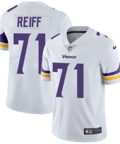 Nike Minnesota Vikings #71 Riley Reiff White Men's Stitched NFL Vapor Untouchable Limited Jersey Men's