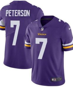 Nike Minnesota Vikings #7 Patrick Peterson Purple Team Color Men's Stitched NFL Vapor Untouchable Limited Jersey Men's