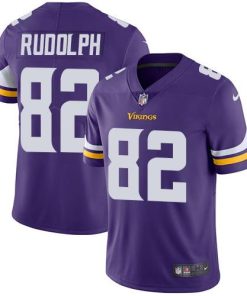 Nike Minnesota Vikings #82 Kyle Rudolph Purple Team Color Men's Stitched NFL Vapor Untouchable Limited Jersey Men's