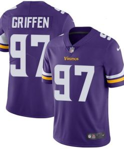Nike Minnesota Vikings #97 Everson Griffen Purple Team Color Men's Stitched NFL Vapor Untouchable Limited Jersey Men's
