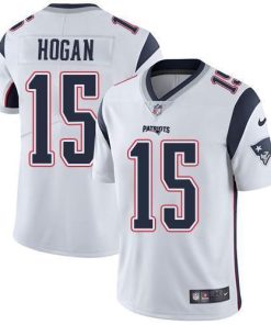 Nike New England Patriots #15 Chris Hogan White Men's Stitched NFL Vapor Untouchable Limited Jersey Men's