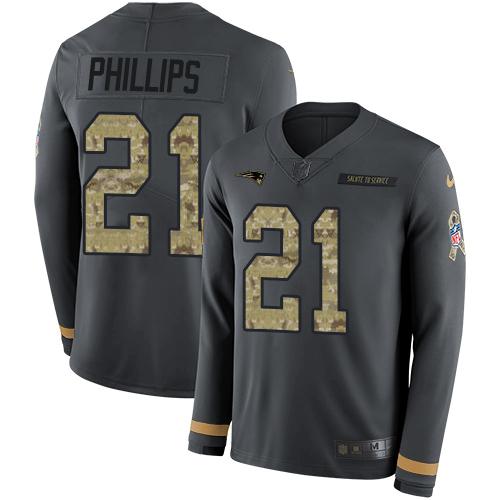 Nike20New20England20Patriots202120Adrian20Phillips20Anthracite20Salute20to20Service2020Stitched20NFL20Limited20Therma20Long20Sleeve20.jpg