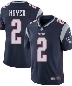 Nike New England Patriots #2 Brian Hoyer Navy Blue Team Color Men's Stitched NFL Vapor Untouchable Limited Jersey Men's