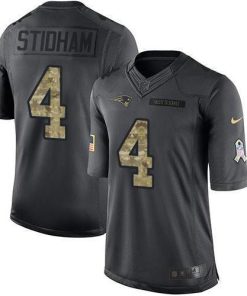 Nike New England Patriots #4 Jarrett Stidham Black Men's Stitched NFL Limited 2016 Salute To Service Jersey Men's