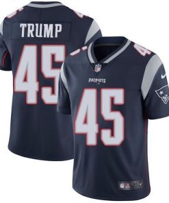 Nike New England Patriots #45 Donald Trump Navy Blue Team Color Men's Stitched NFL Vapor Untouchable Limited Jersey Men's