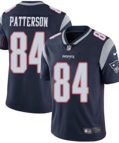 Nike New England Patriots #84 Cordarrelle Patterson Navy Blue Team Color Men's Stitched NFL Vapor Untouchable Limited Jersey Men's