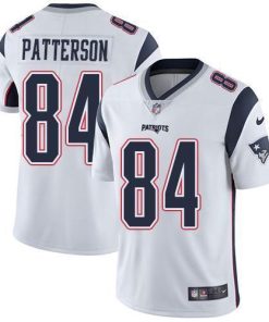 Nike New England Patriots #84 Cordarrelle Patterson White Men's Stitched NFL Vapor Untouchable Limited Jersey Men's