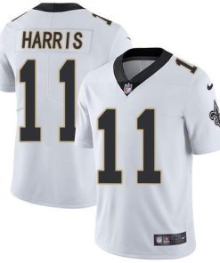 Nike New Orleans Saints #11 Deonte Harris White Men's Stitched NFL Vapor Untouchable Limited Jersey Men's
