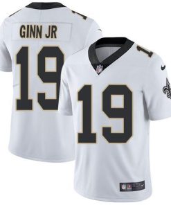 Nike New Orleans Saints #19 Ted Ginn Jr White Men's Stitched NFL Vapor Untouchable Limited Jersey Men's