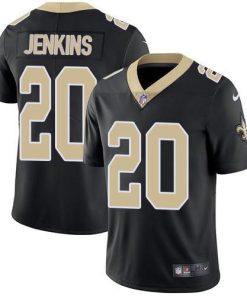 Nike New Orleans Saints #20 Janoris Jenkins Black Team Color Men's Stitched NFL Vapor Untouchable Limited Jersey Men's