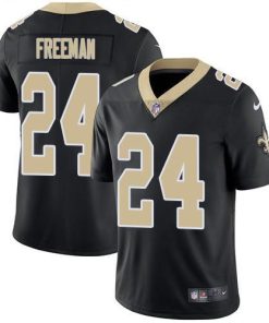 Nike New Orleans Saints #24 Devonta Freeman Black Team Color Men's Stitched NFL Vapor Untouchable Limited Jersey Men's