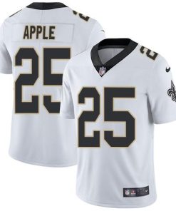 Nike New Orleans Saints #25 Eli Apple White Men's Stitched NFL Vapor Untouchable Limited Jersey Men's