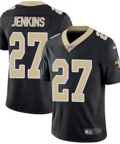 Nike New Orleans Saints #27 Malcolm Jenkins Black Team Color Men's Stitched NFL Vapor Untouchable Limited Jersey Men's