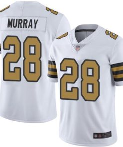 Nike New Orleans Saints #28 Latavius Murray White Men's Stitched NFL Limited Rush Jersey Men's