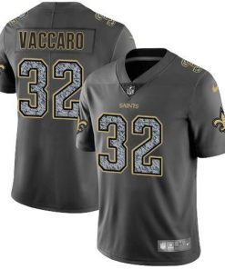 Nike New Orleans Saints #32 Kenny Vaccaro Gray Static Men's Stitched NFL Vapor Untouchable Limited Jersey Men's