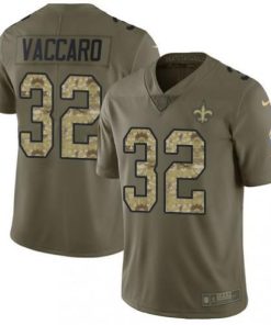Nike New Orleans Saints #32 Kenny Vaccaro Olive/Camo Men's Stitched NFL Limited 2017 Salute To Service Jersey Men's